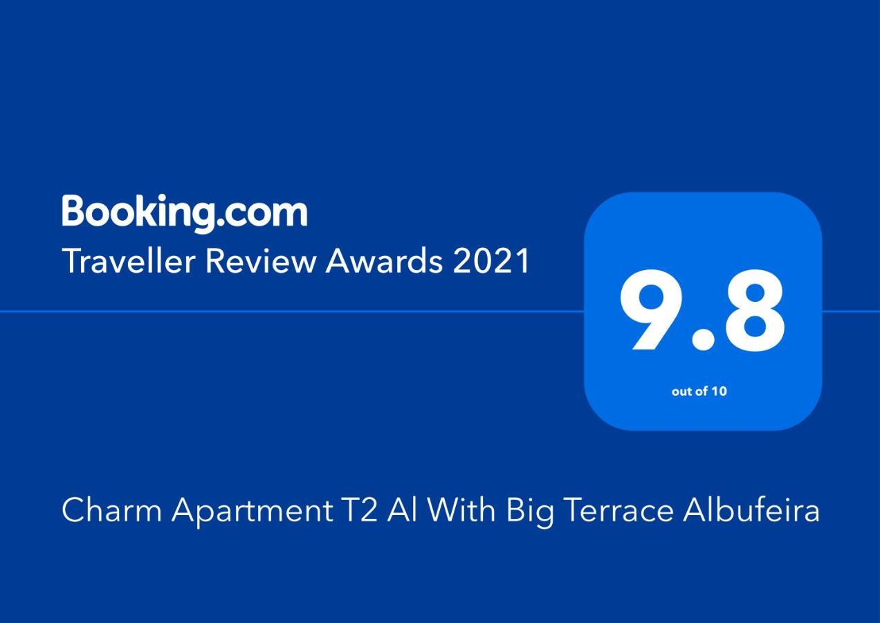 Charm Apartment T2 All With Big Terrace Albufeira Self Check-In Eksteriør bilde