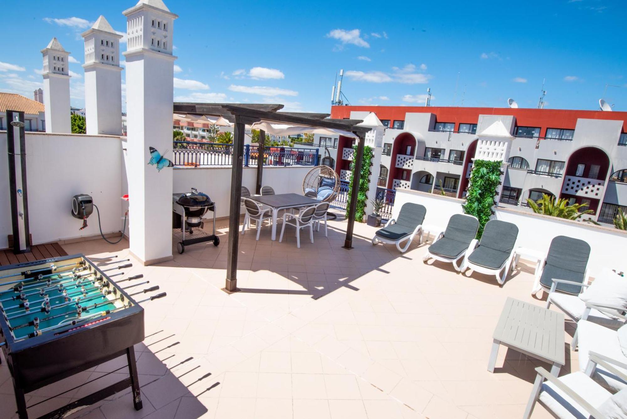 Charm Apartment T2 All With Big Terrace Albufeira Self Check-In Eksteriør bilde