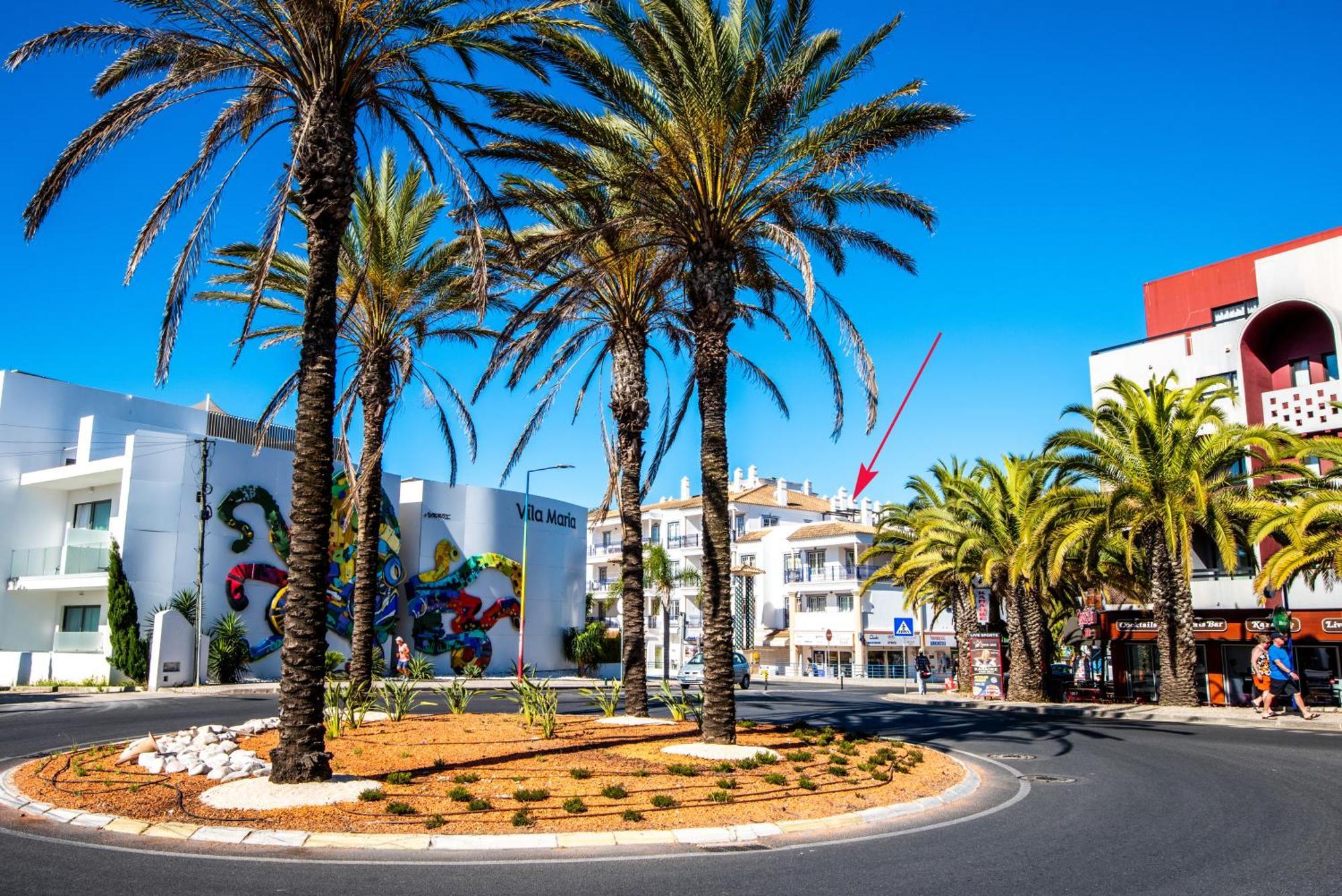 Charm Apartment T2 All With Big Terrace Albufeira Self Check-In Eksteriør bilde